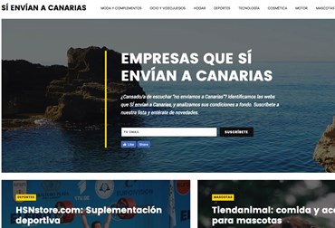 Sí envían a Canarias